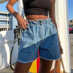 Princess Polly denim shorts